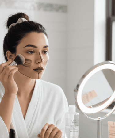 lỗi thường gặp khi đánh phấn